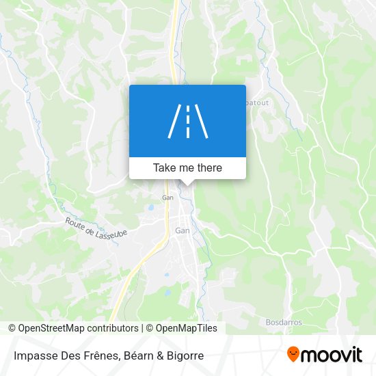 Impasse Des Frênes map