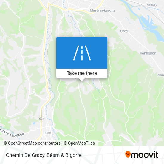 Chemin De Gracy map