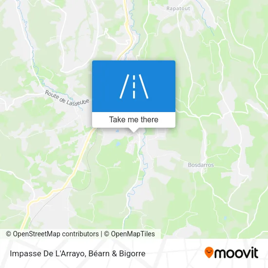 Impasse De L'Arrayo map