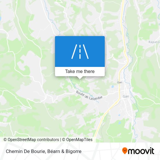 Chemin De Bourie map