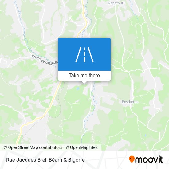 Rue Jacques Brel map