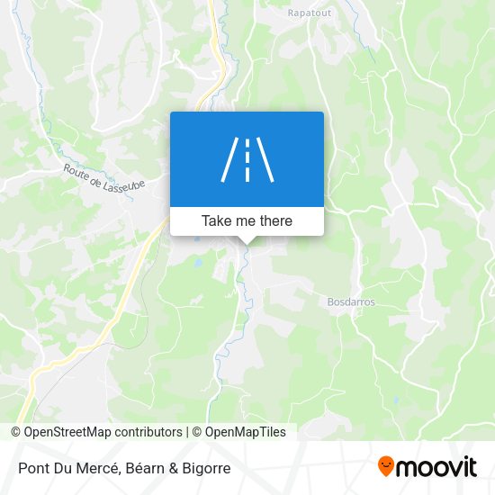 Pont Du Mercé map