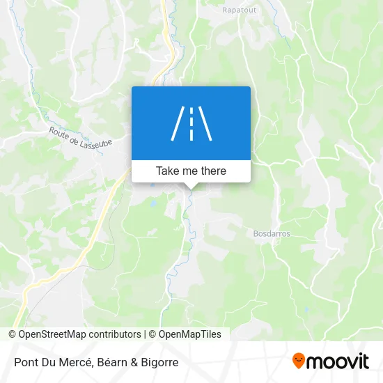 Pont Du Mercé map