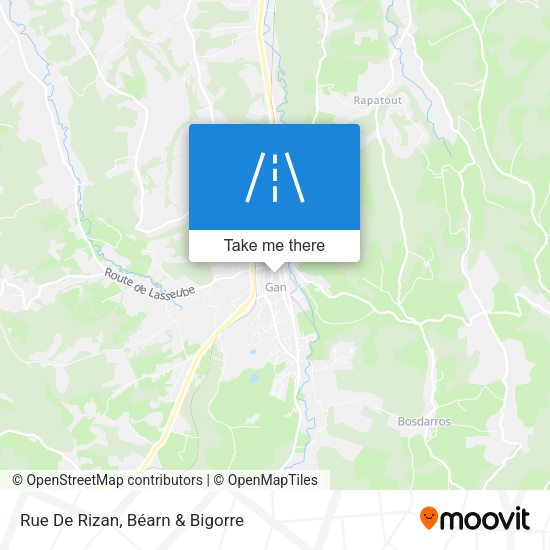 Rue De Rizan map