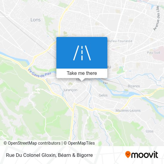Rue Du Colonel Gloxin map