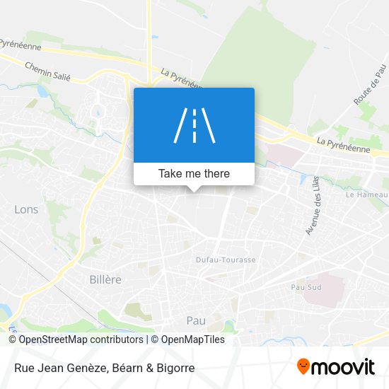 Rue Jean Genèze map