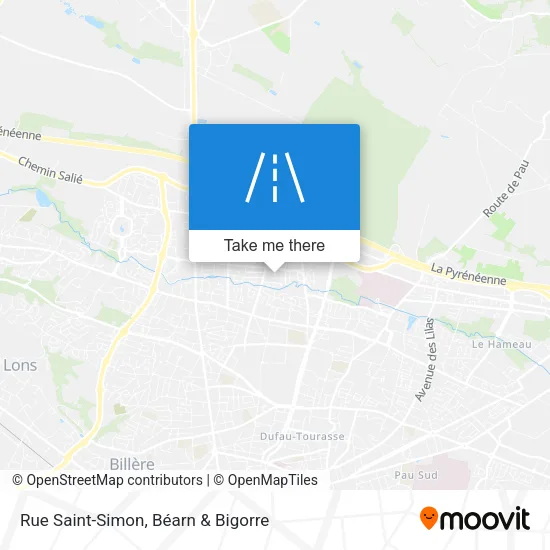 Rue Saint-Simon map