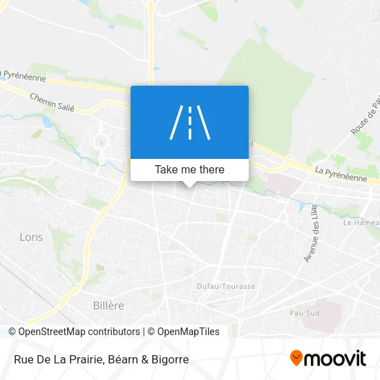 Rue De La Prairie map