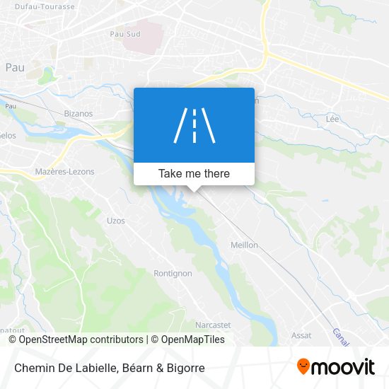 Chemin De Labielle map