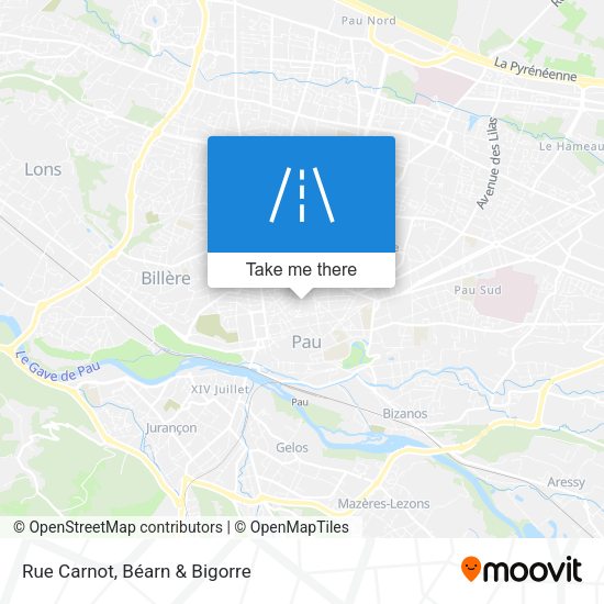 Rue Carnot map