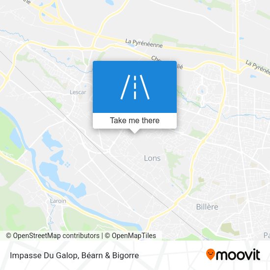 Impasse Du Galop map