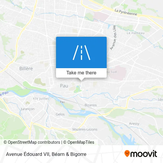 Avenue Édouard VII map