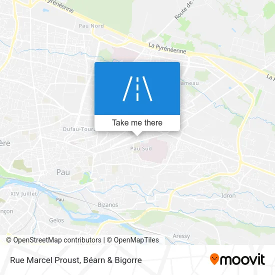 Rue Marcel Proust map