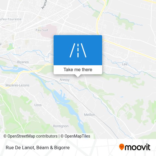 Rue De Lanot map