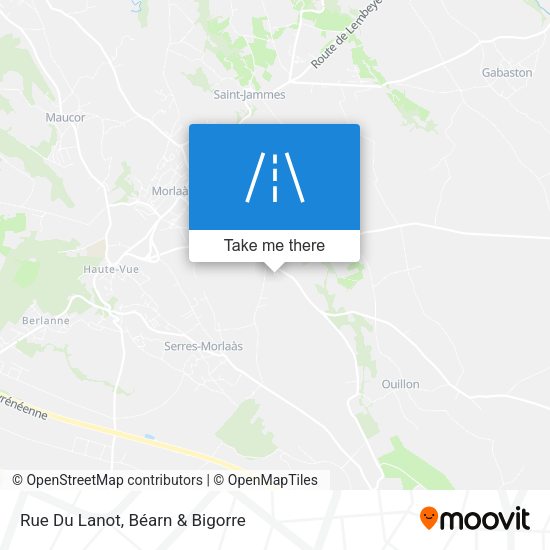 Rue Du Lanot map