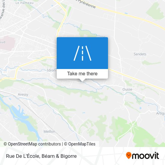 Rue De L'École map