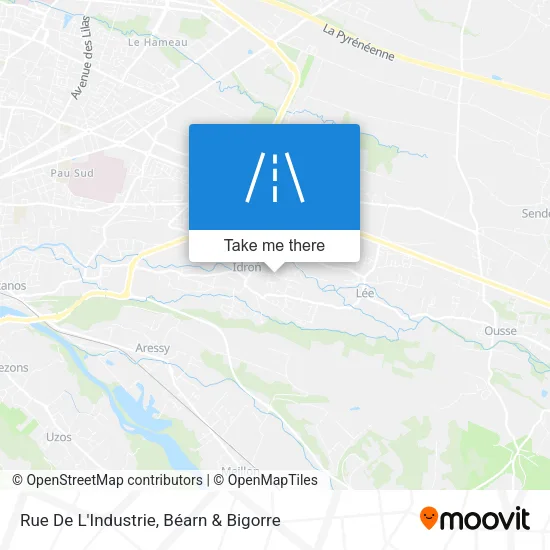 Rue De L'Industrie map