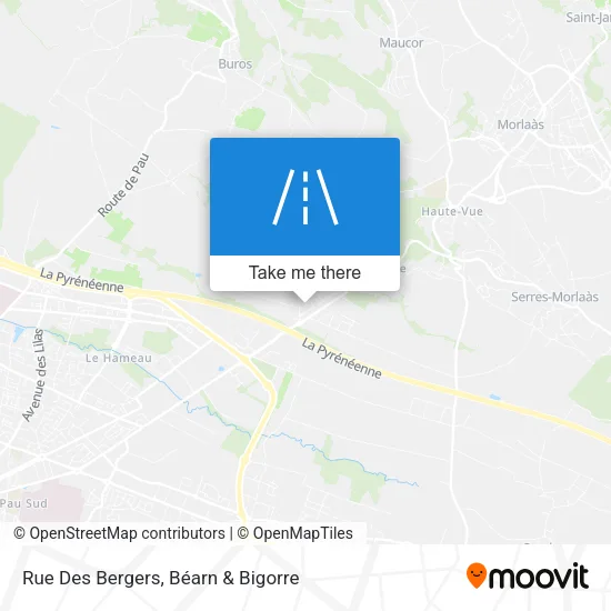 Rue Des Bergers map
