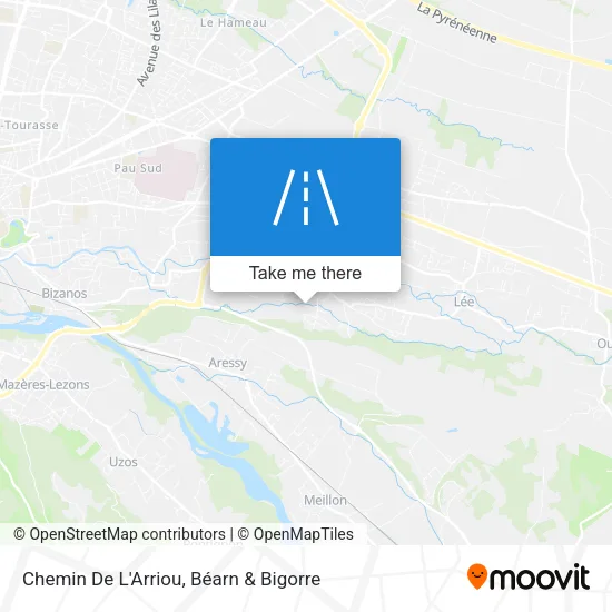 Chemin De L'Arriou map