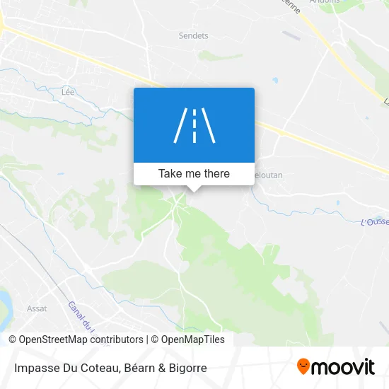 Impasse Du Coteau map