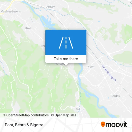 Pont map