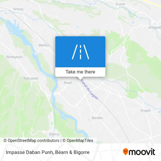 Impasse Daban Punh map
