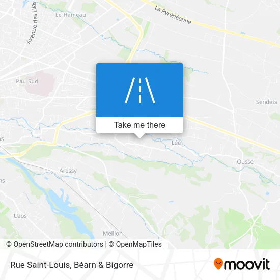 Rue Saint-Louis map