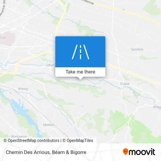 Chemin Des Arrious map