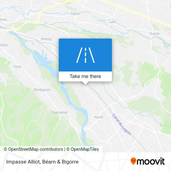 Impasse Alliot map