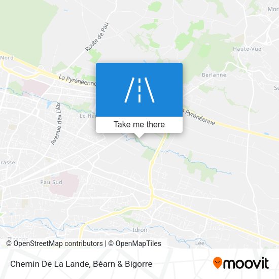 Chemin De La Lande map