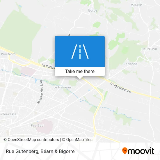 Rue Gutenberg map