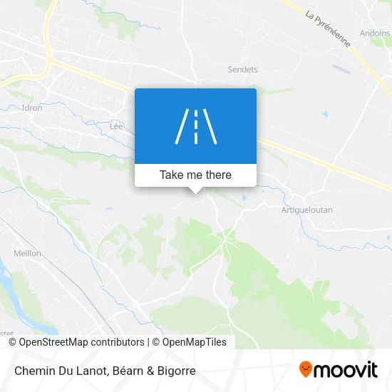 Chemin Du Lanot map