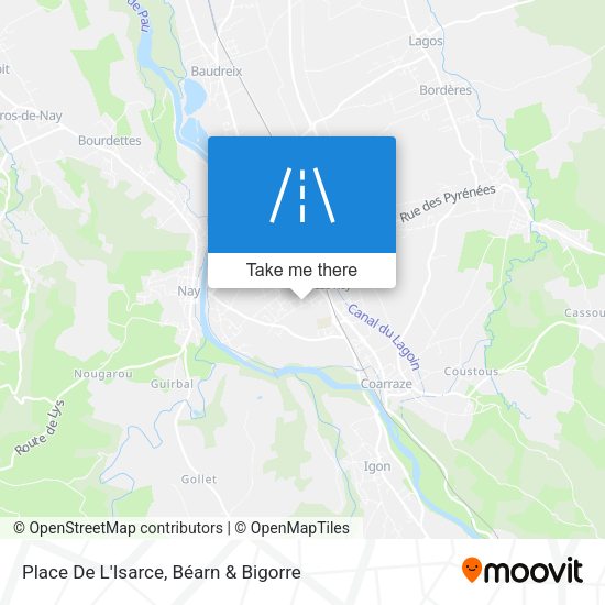 Place De L'Isarce map