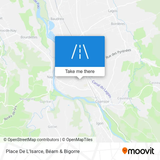 Place De L'Isarce map