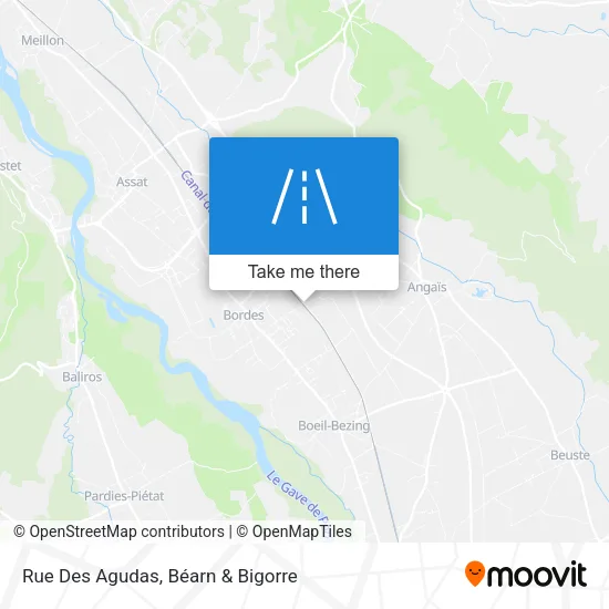 Rue Des Agudas map