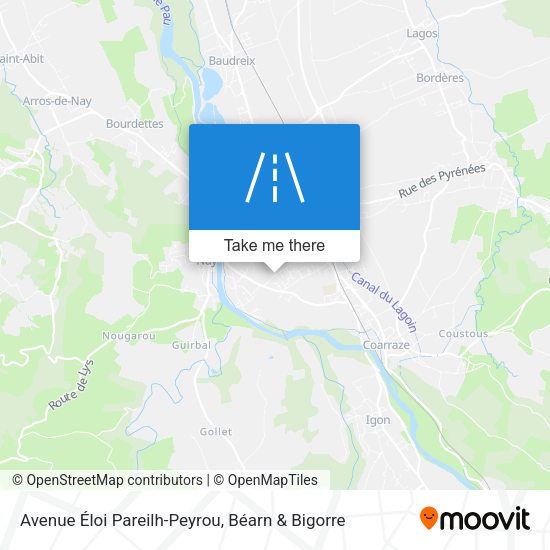 Avenue Éloi Pareilh-Peyrou map