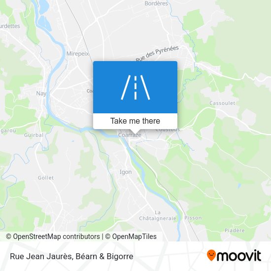 Rue Jean Jaurès map