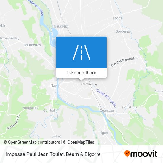 Impasse Paul Jean Toulet map
