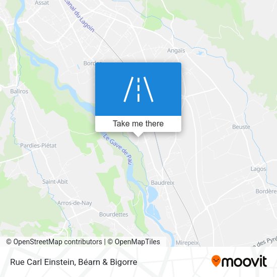 Rue Carl Einstein map