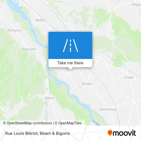 Rue Louis Blériot map