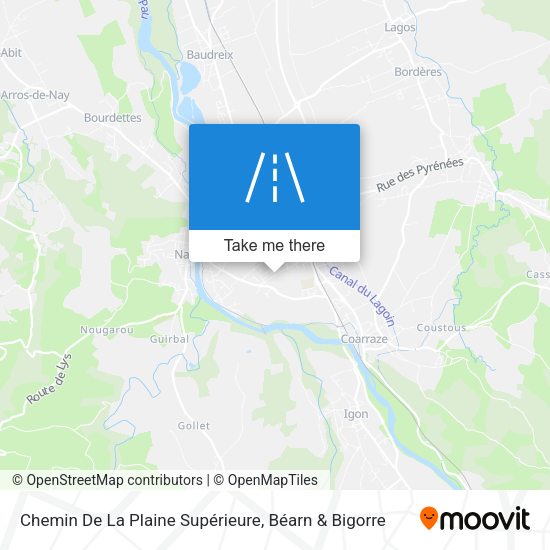 Chemin De La Plaine Supérieure map