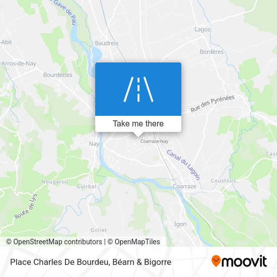 Place Charles De Bourdeu map