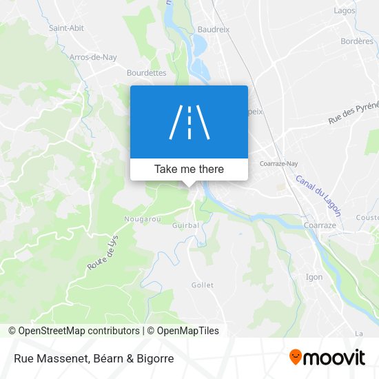 Rue Massenet map