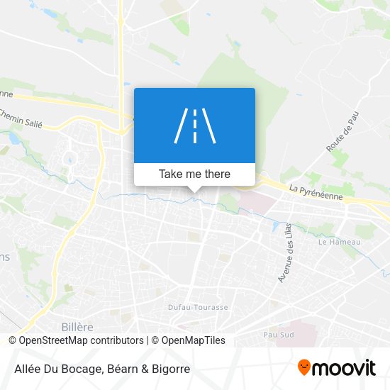 Allée Du Bocage map