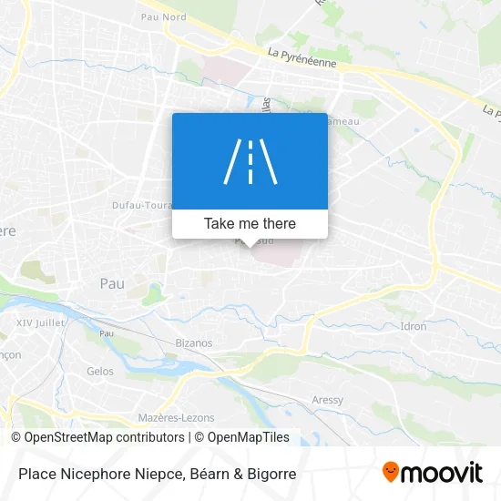 Place Nicephore Niepce map