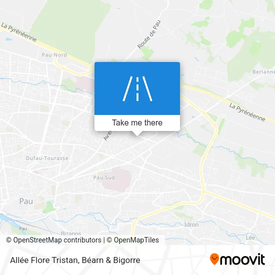 Allée Flore Tristan map