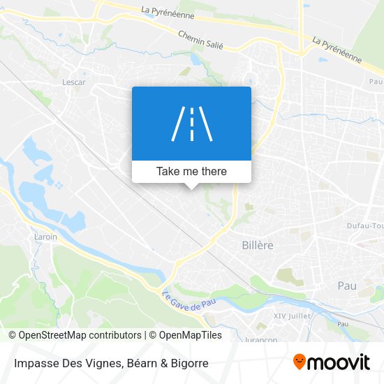 Impasse Des Vignes map