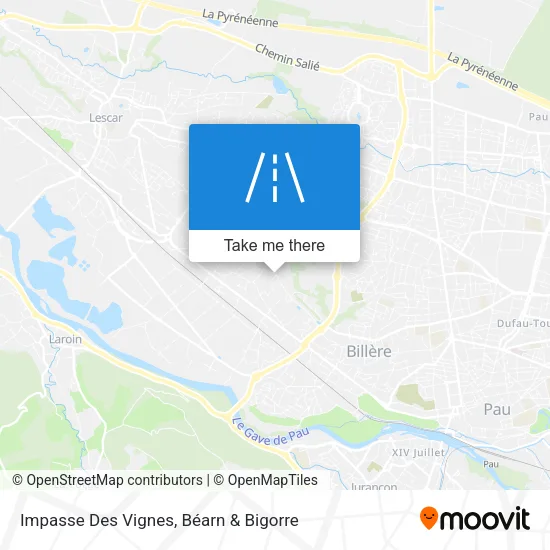 Impasse Des Vignes map