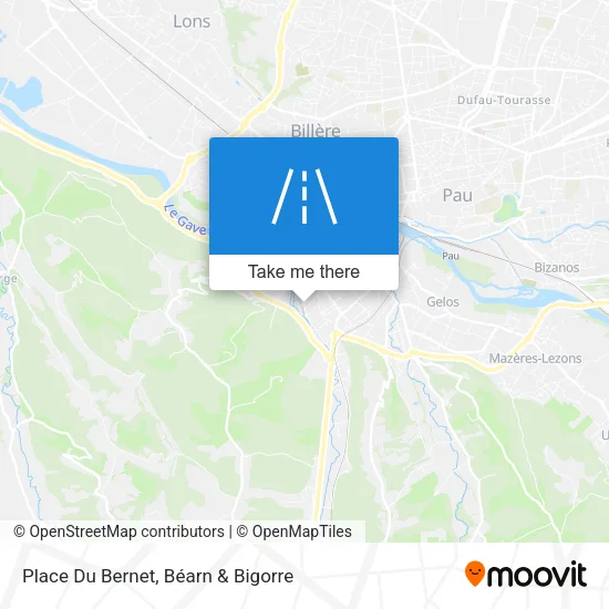 Place Du Bernet map