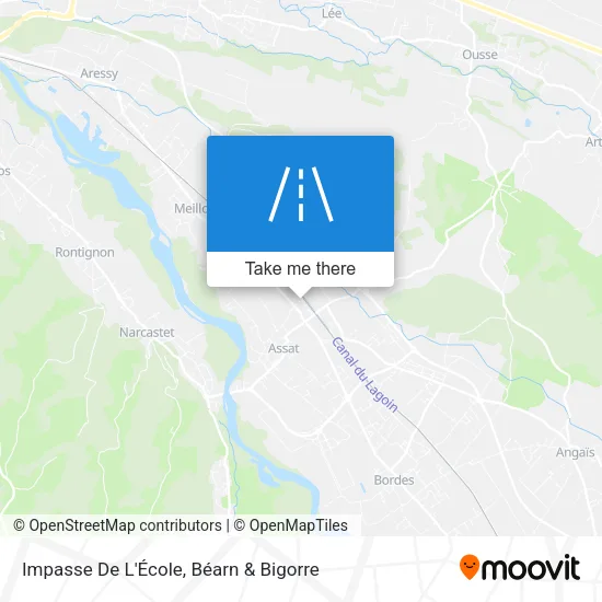 Impasse De L'École map